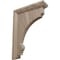 Ekena Millwork 2 1/2"W x 7"D x 10"H Large Thompson Wood Bracket, Walnut BKTW02X07X10TMWA - alternate 1
